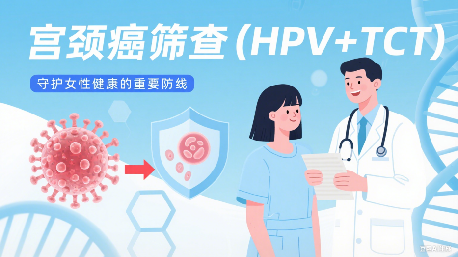 宫颈癌筛查（HPV+TCT）：守护女性健康的重要防线